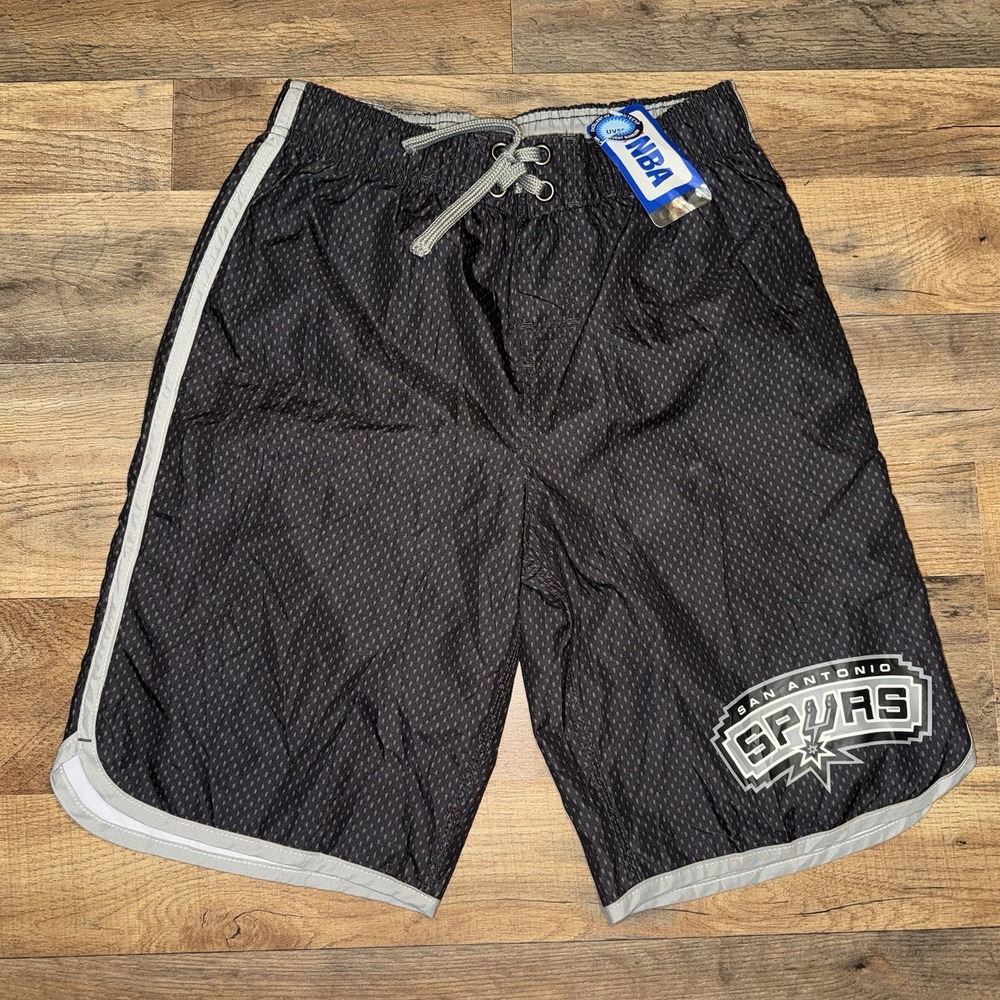 San‎ Antonio Spurs NBA Youth Swim Trunks Size 14/16 UV50